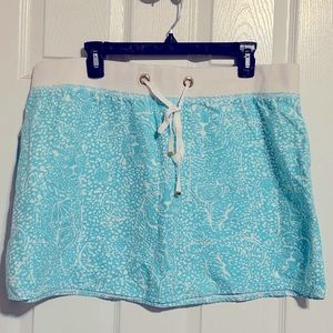 Lilly Pulitzer Hayden Skirt Shorely Blue Ice Cake